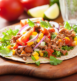 lunch recipe ground beef taco