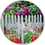 16 Wood Picket Fencing