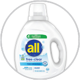 All Free Clear Laundry Detergent 3