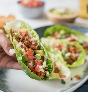 Artisan Romaine Turkey Taco Cups