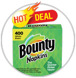 Bounty White Napkins 3