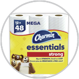 Charmin Essentials Bath Tissue 12