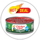 Chciken of the Sea Chunk Light Tuna