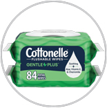 Cottonelle Flushable Wipes 1