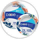 Dixie Everyday Paper Plates Bowls
