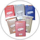 Flannel Back PEVA Table Covers