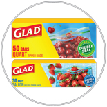 Glad Zipper Bags 4
