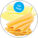 Great Lakes Yellow or White American Cheese 3