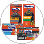 Hefty Trash Bags 12