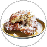 Maple Donuts Apple Fritters