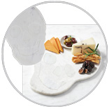 Marble Skull Serving Board