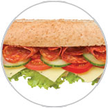 Margherita Sandwich Pepperoni 9