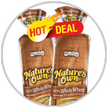 Nature s Own 100 Wheat Bread
