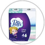 Puffs Facial Tissue 14