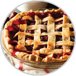 Rocky Mountain 8 Cherry Lattice Pie