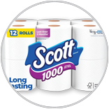 Scott 1000 Toilet Paper 1