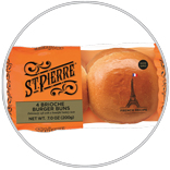 St Pierre Brioche Hamburger Buns