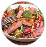 Steak in Salad
