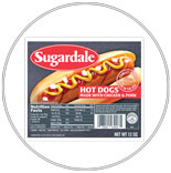 Sugardale Meat Hot Dogs