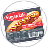 Sugardale Meat Hot Dogs 1