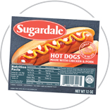 Sugardale HotDogs 6