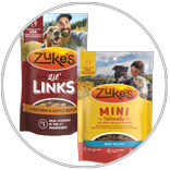 Zukes Lil Links or Mini Naturals Dog Treats
