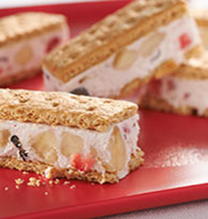 Honey Maid Banana-Berry Frozen Yogurt Bars