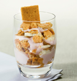 honey graham morning parfait