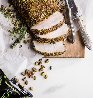 Pistachio Crusted Pork Tenderloin