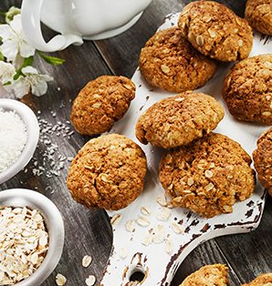 Tetley Oatmeal-Coconut Cookies